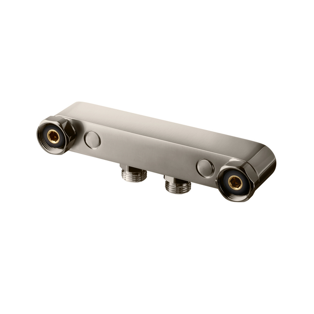 BLANDARFÄSTE 160 UTANPÅ BRUSHED NICKEL | Beijerbygg Byggmaterial
